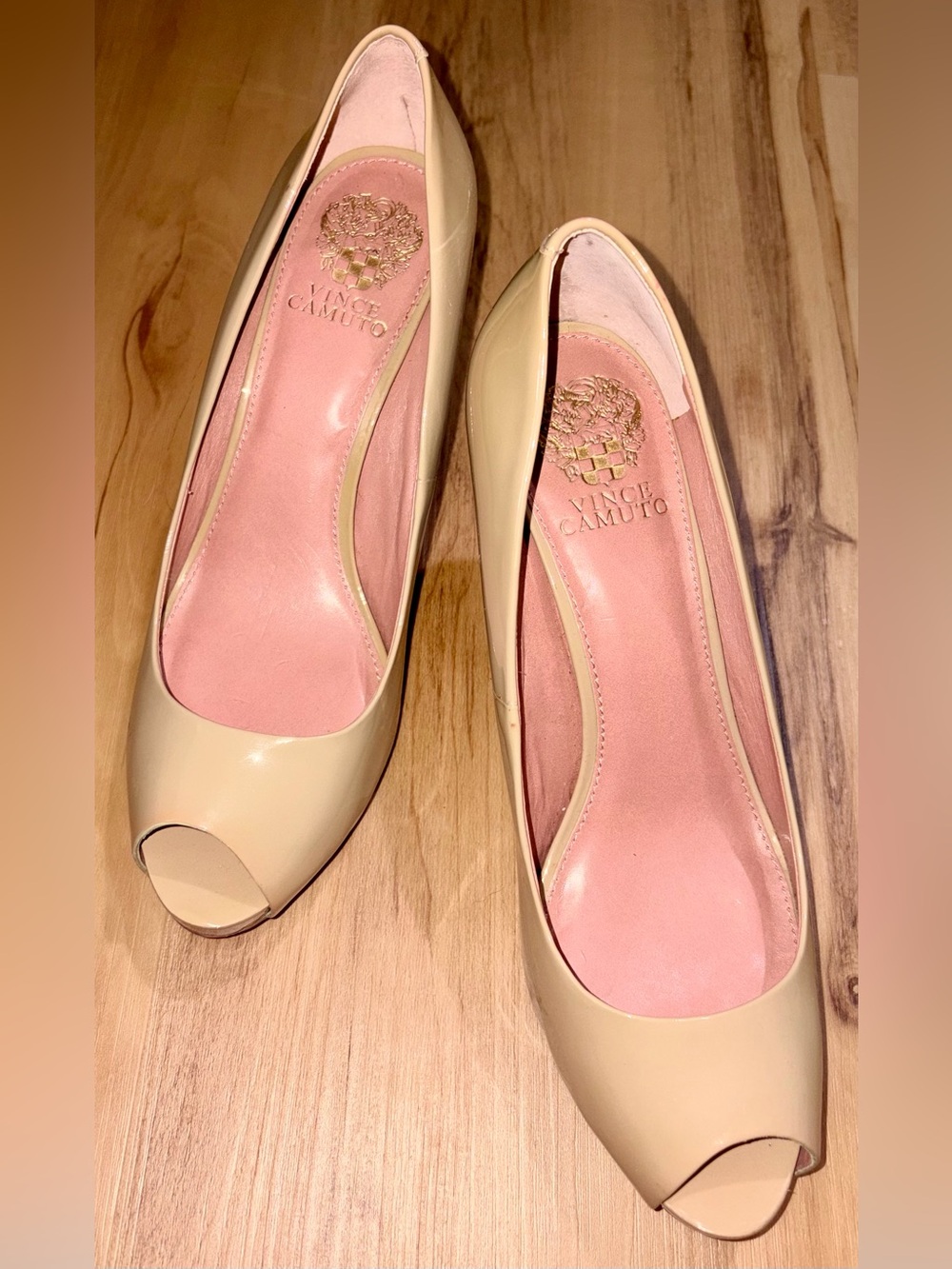 Vince Camuto Kira peep-toe pumps